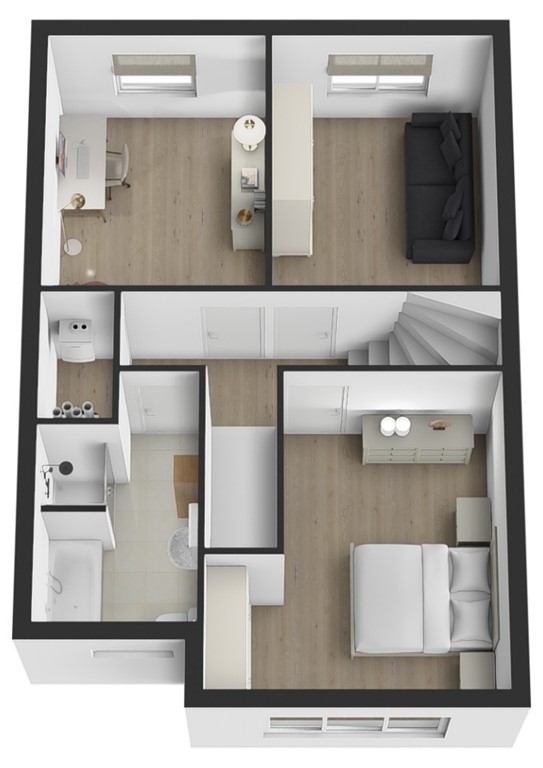 mediumsize floorplan